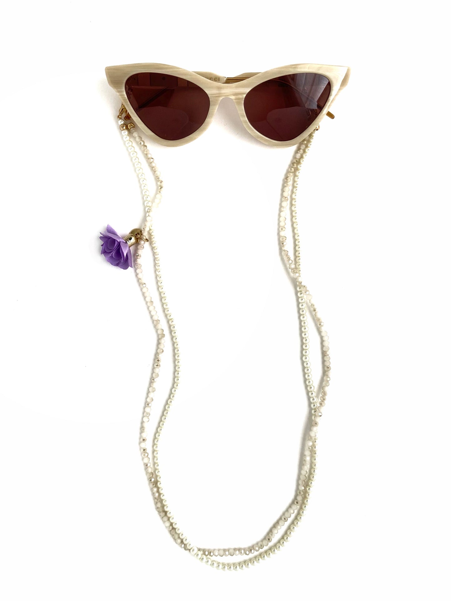 Corrente de Óculos Belle Époque - Rosa