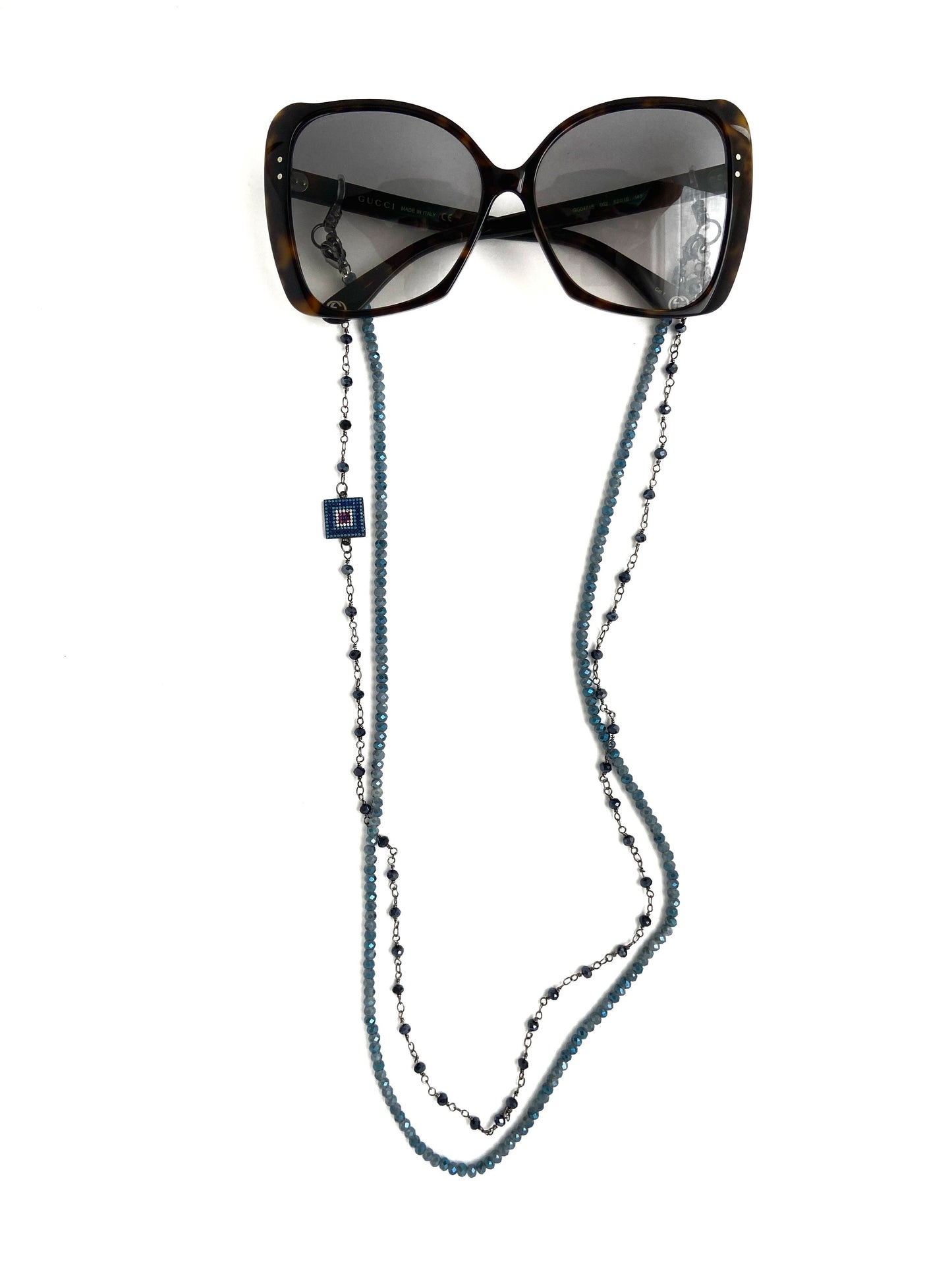 Corrente de Óculos Bohemian - Mosaico Quadrado