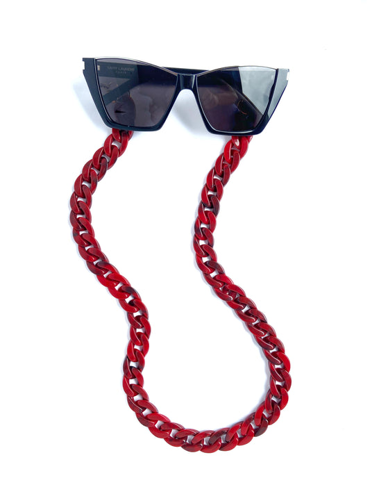 Corrente de Óculos Grumet II - Burgundy